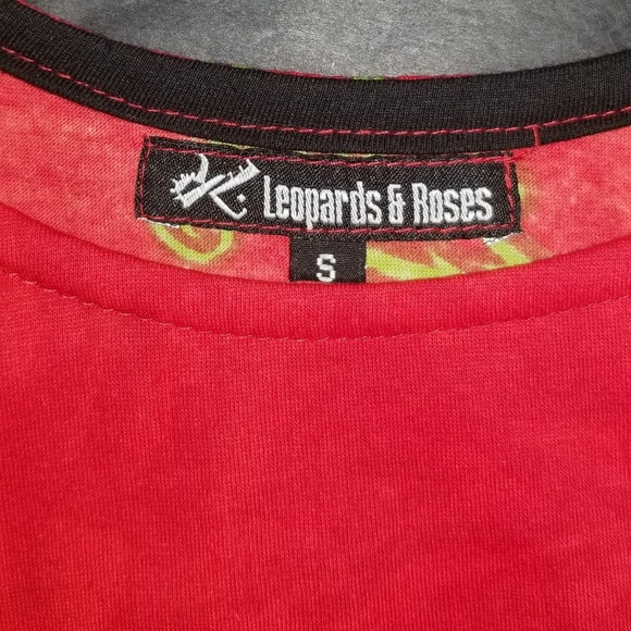 Leopards and Roses dress - Picture 2 of 3